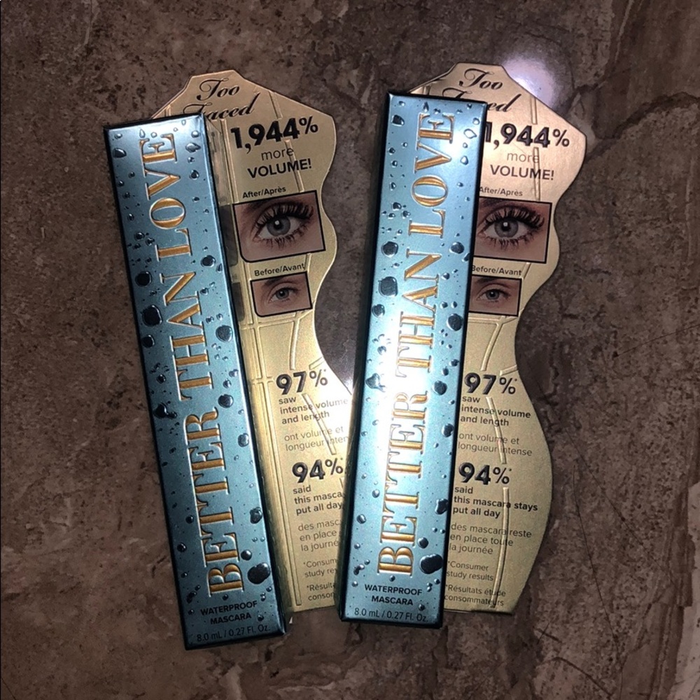 NWT TOO FACED Better Than Love Mascara